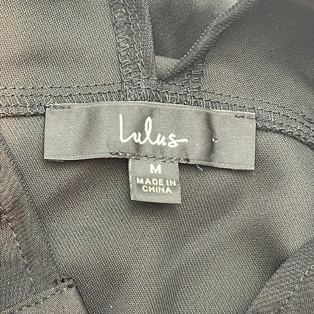 Lulus Made to Mesh Black Mock Neck Bodysuit - Picture 7 of 7